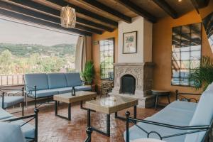 Posezení v ubytování Agua Santa Hotel Boutique