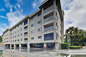 a large white building with a lot of windows at Hilton Head Resort 2314 in Hilton Head Island