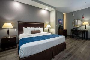 Postel nebo postele na pokoji v ubytování Comfort Suites Seabrook - Kemah