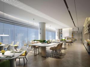 佛山南海和华希尔顿逸林酒店-广交会免费穿梭巴士餐厅或其他用餐的地方