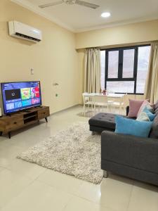 A television and/or entertainment centre at Hala apartment 1