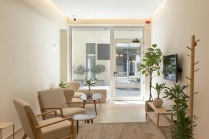 Posezení v ubytování Living Stone Condo Hotel