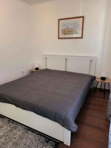 Posteľ alebo postele v izbe v ubytovaní Holiday home in Balatonkeresztur 43400