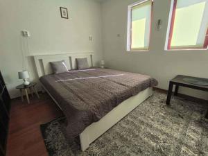 Posteľ alebo postele v izbe v ubytovaní Holiday home in Balatonkeresztur 43400