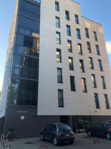 Το κτήριο όπου στεγάζεται  το διαμέρισμα