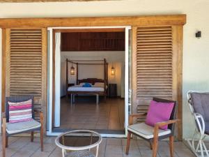 Гостиная зона в Shanti Ghar Guest House