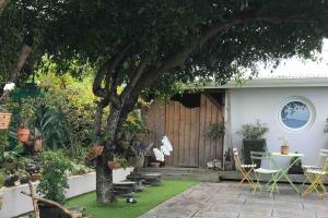 Zahrada ubytování Studio cosy rez de jardin à 10 mn des plages