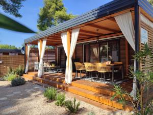 Zahrada ubytování Mobile Home Limona