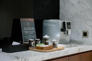 Set per la preparazione di tè e caffè presso The View Serviced Residence 豪景日式酒店公寓