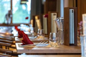 Nápoje v ubytování Alpin Natur Hotel Brückele