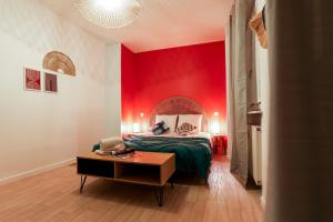 Krevet ili kreveti u jedinici u okviru objekta Confort - Artémis - Centre Ville