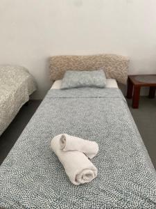 Katil atau katil-katil dalam bilik di Poudras Amazing View Caldera