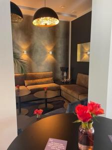 Posezení v ubytování Designhotel Rosenbohm
