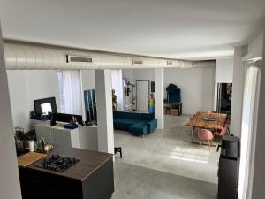 Posezení v ubytování La casa di Wayne