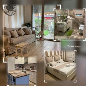 Posezení v ubytování B&B Olivia House