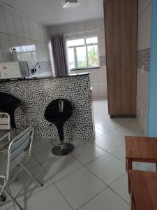A cozinha ou cozinha compacta de Hotel Lumiar