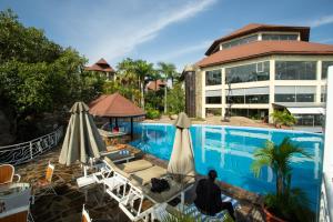 Kolam renang di atau dekat dengan Malaika Beach Resort