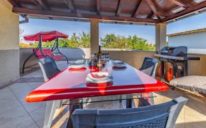 Balkon lub taras w obiekcie All Seasons Apartment