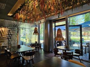 Restaurace v ubytování Viešbutis Simpatija