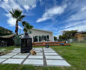 Zahrada ubytování Sunshine pool villa 2023新筑カリフォルニアスタイル 九十九里 garden