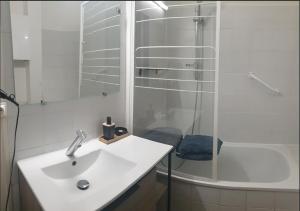 Kúpeľňa v ubytovaní Vue Imprenable-Studio-Montauban