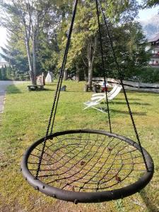 Ein Kinderspielbereich in der Unterkunft Apartmenthaus Rupitsch