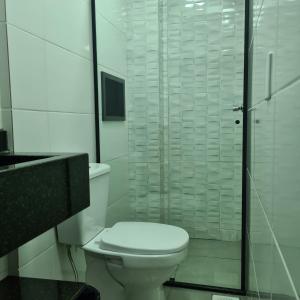 ห้องน้ำของ Nasser Hotel Aeroporto