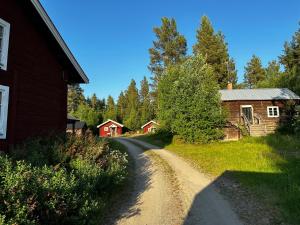 Zahrada ubytování Ramsjö Camping Stuga