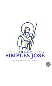 un logo de un hombre con un bate de béisbol en Pousada Simples Jose, en Cachoeira Paulista