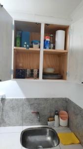 Kuchyň nebo kuchyňský kout v ubytování Sencillo PH céntrico de Marcela sin garage sin cargos + 5 fotografií