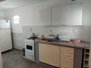 Virtuvė arba virtuvėlė apgyvendinimo įstaigoje Sol y Monte