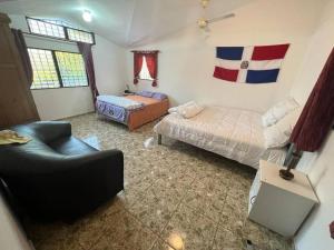 Postel nebo postele na pokoji v ubytování Villa Hermosa1 / Piscina