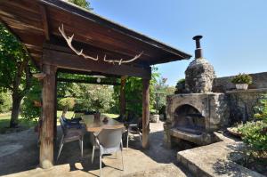 Zahrada ubytování Apartments Haldej