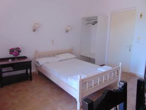 Cama o camas de una habitación en Villa Magdalena corfu studios