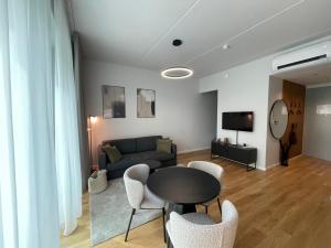 Posezení v ubytování Esplanaadi 10 LUX Apartment