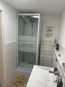Koupelna v ubytování Cal-ifornia Home privat