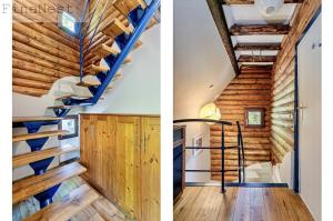 Palanda nebo palandy na pokoji v ubytování Chalet 2 chambres "The Escape Chalet" by FineNest