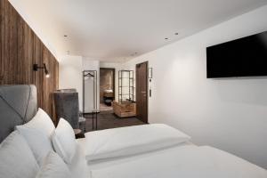 Postelja oz. postelje v sobi nastanitve Hotel Gappmaier