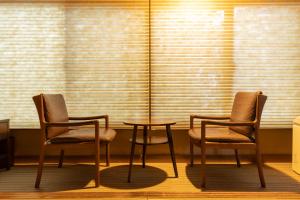 Un lugar para sentarse en Ryokan Hiyoshi