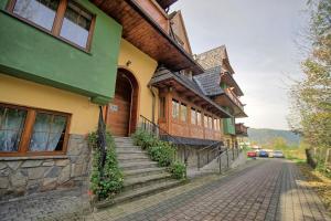 Budova, v ktorej sa ubytovanie bed & breakfast nachádza