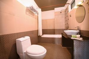 Baðherbergi á Hotel Amaryllis Kathmandu