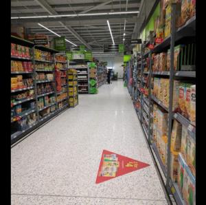 Supermarket nebo jiné obchody v  ubytování v soukromí nebo okolí