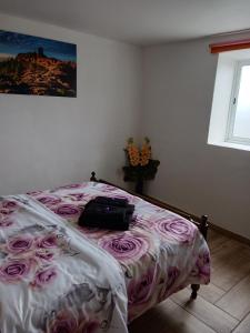 Ένα ή περισσότερα κρεβάτια σε δωμάτιο στο Casa Azul Mountain Retreat