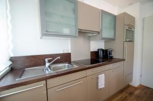 Kuchnia lub aneks kuchenny w obiekcie Finest Apartments Glacier View by All in One Apartments