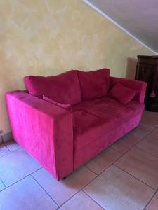 A seating area at La Perla di Assisi