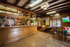 Posezení v ubytování Albergo Ristorante Da Felice