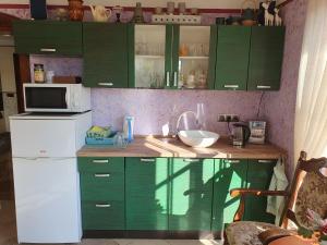 Cucina o angolo cottura di Pokoj v zahradě