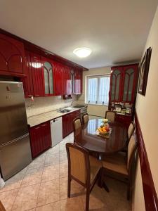 Köök või kööginurk majutusasutuses Central apartment Zemun