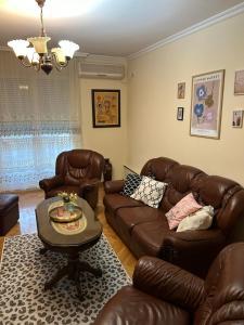 Prostor za sedenje u objektu Central apartment Zemun