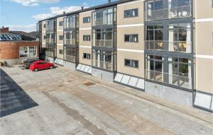 Bygningen som lejligheden ligger i